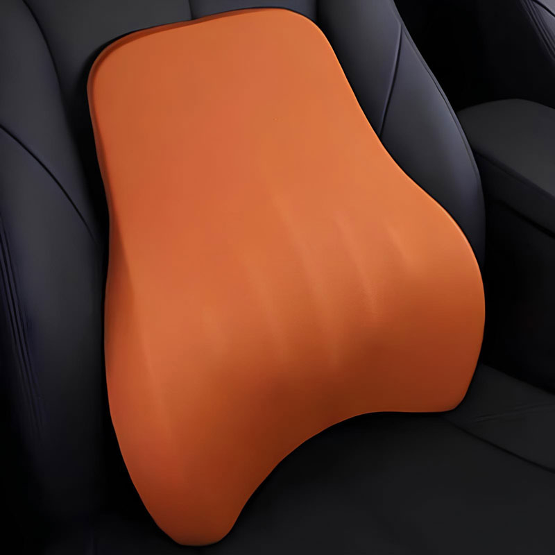 Orange Memory Foam Car Lumbar Support – Tow Your Car LA